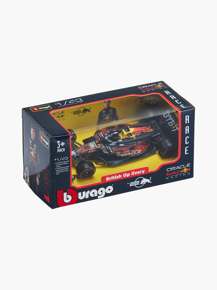 1:43 Oracle Red Bull Racing RB20 Verstappen British GP 2024 (M-RBR25305): Oracle Red Bull Racing