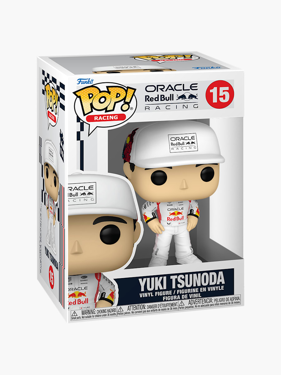 Funko POP! Yuki Tsunoda with 2025 Japan Cap (M-RBR25310): Oracle Red Bull Racing