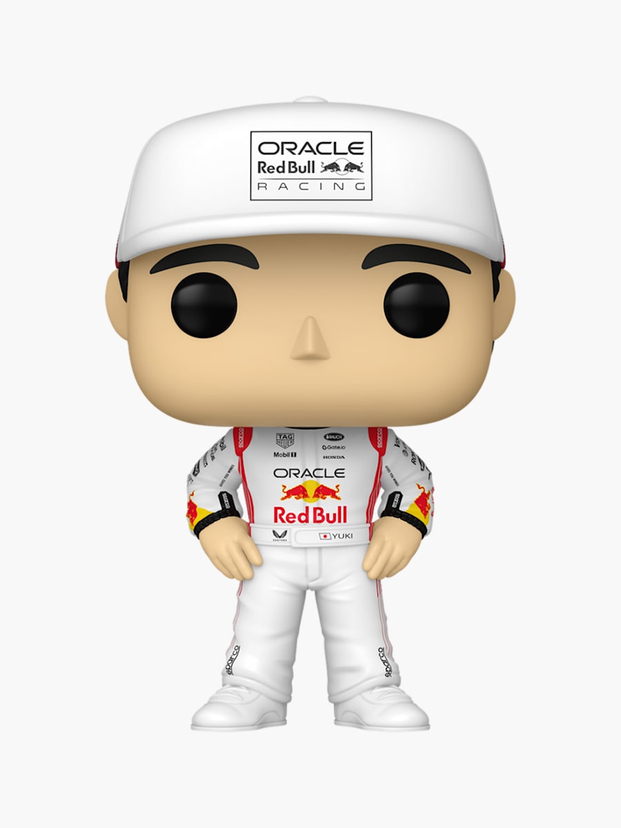 Funko POP! Yuki Tsunoda with 2025 Japan Cap (M-RBR25310): Oracle Red Bull Racing