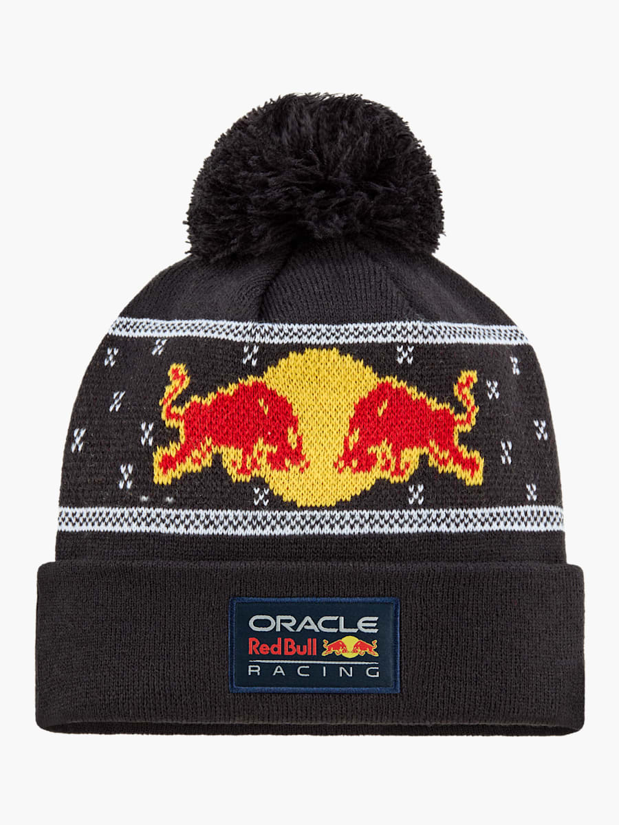 Monobranded Christmas Bobble Hat (M-RBR25316): Oracle Red Bull Racing