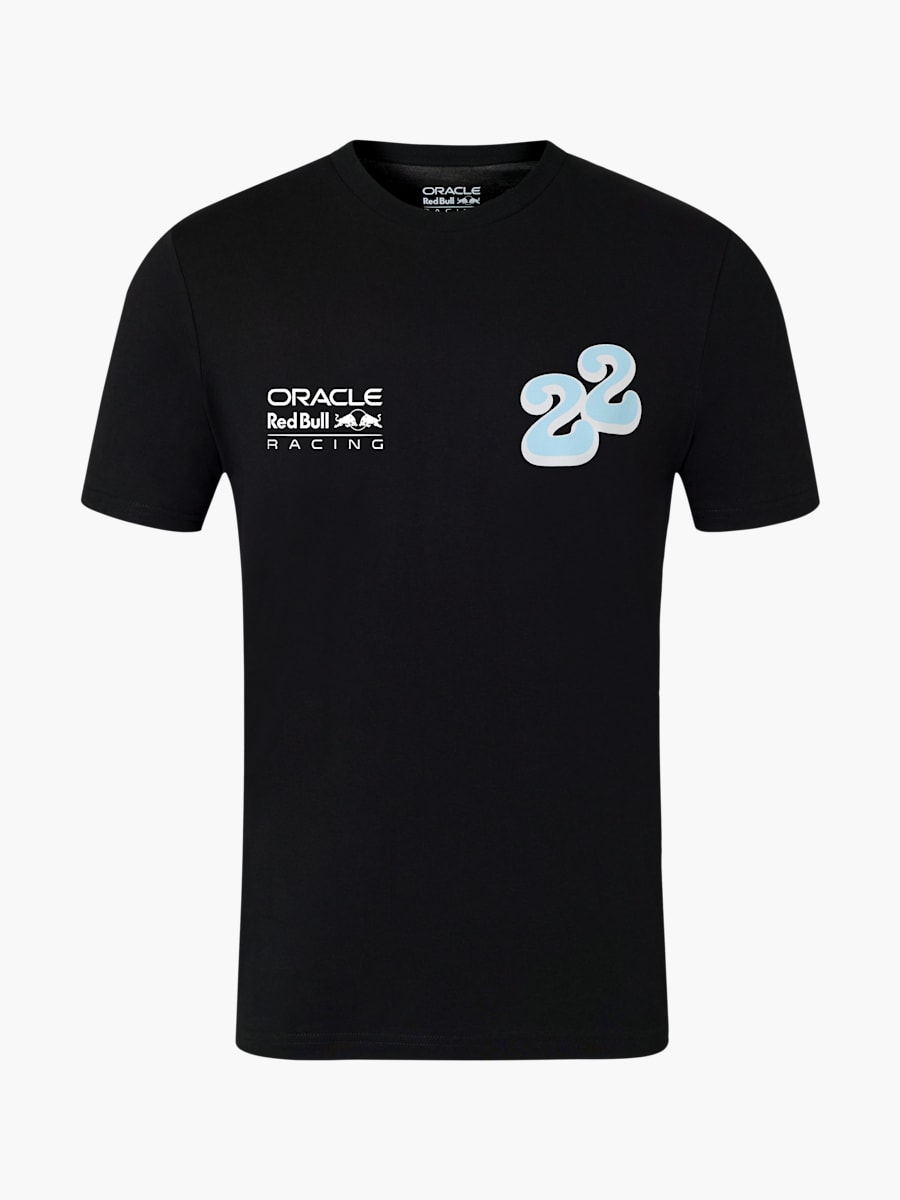 Yuki Tsunoda Wave Graphic T-Shirt (M-RBR25342): Oracle Red Bull Racing