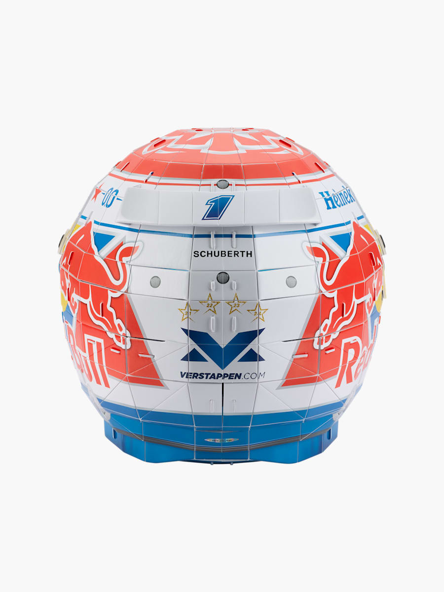 Max Verstappen 2025 Helmet 3D Puzzle (M-RBR25348): Oracle Red Bull Racing