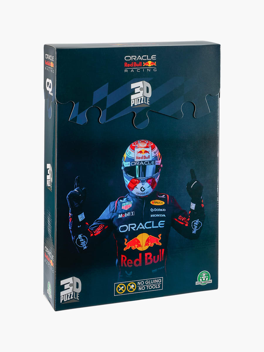 Max Verstappen 2025 Helmet 3D Puzzle (M-RBR25348): Oracle Red Bull Racing