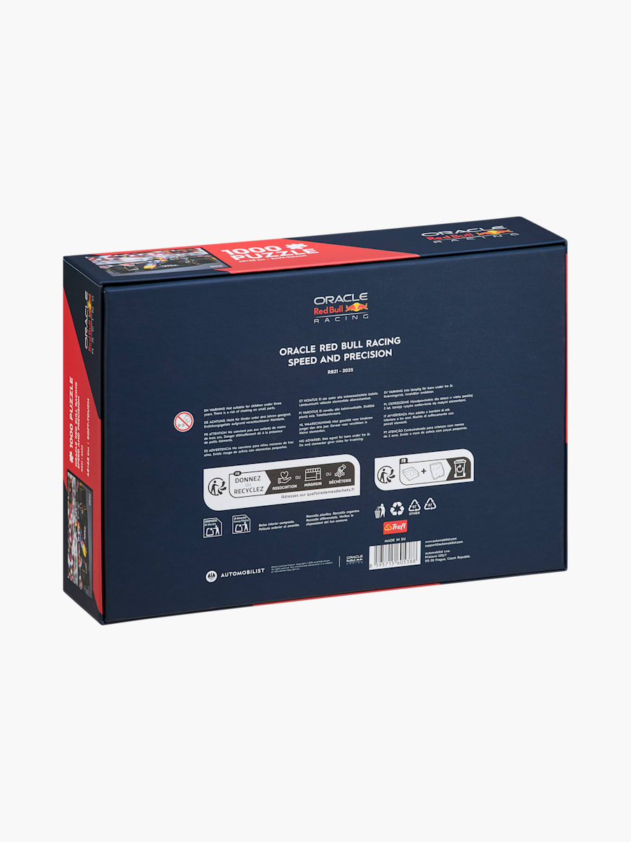 Oracle Red Bull Racing Verstappen Speed & Precision 2025 Puzzle (M-RBR25358): Oracle Red Bull Racing