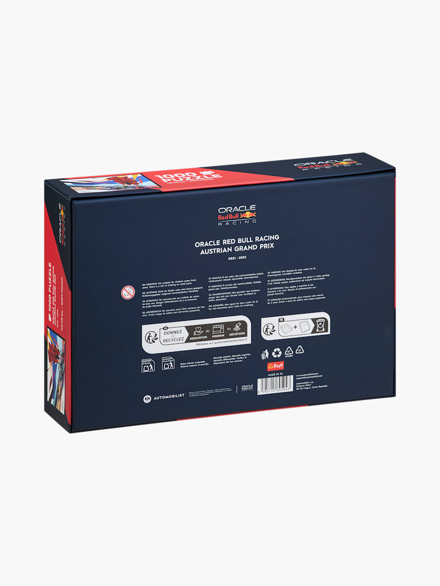 Oracle Red Bull Racing Austrian Grand Prix 2025 Puzzle (M-RBR25359): Oracle Red Bull Racing