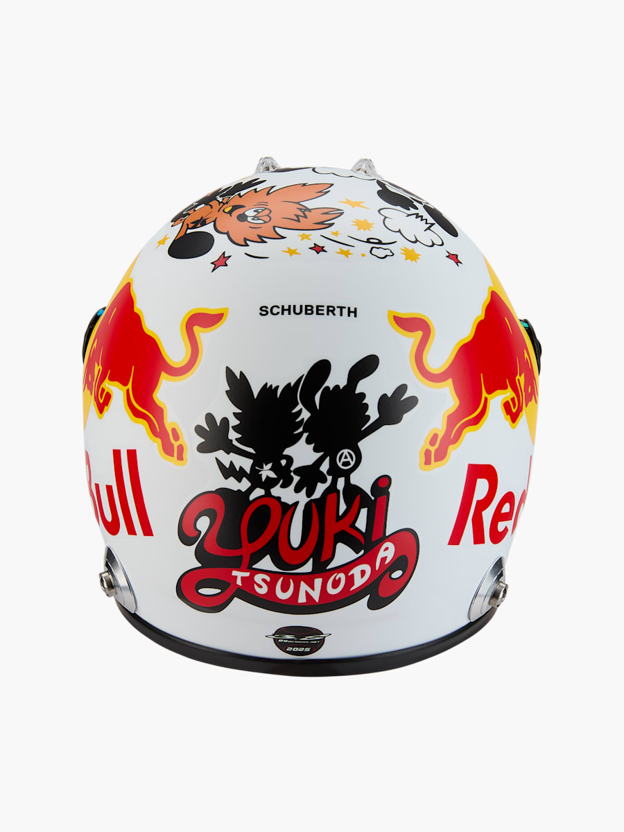 1:2 Yuki Tsunoda Singapore GP 2025 Minihelm (M-RBR25360): Oracle Red Bull Racing