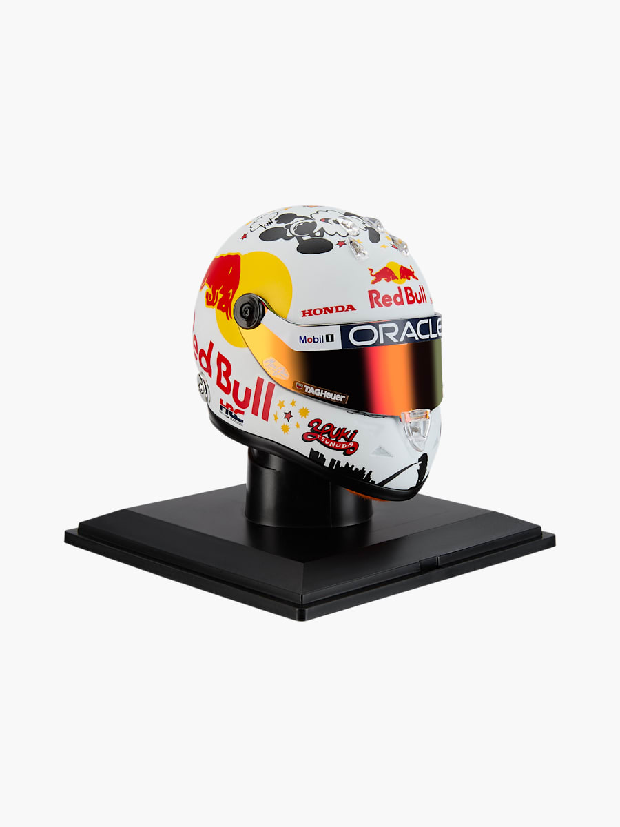 1:4 Yuki Tsunoda Singapore GP 2025 Minihelm (M-RBR25361): Oracle Red Bull Racing