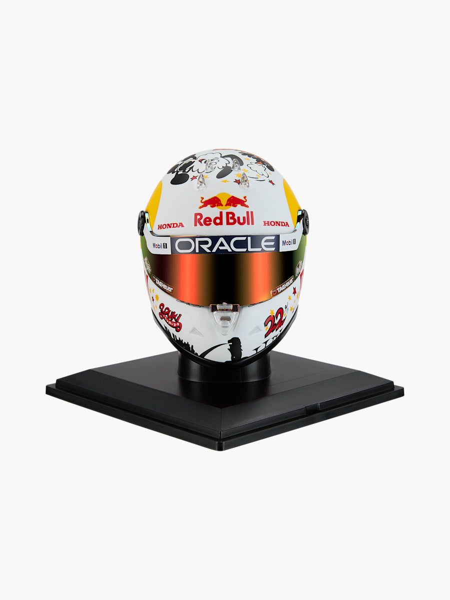 1:4 Yuki Tsunoda Singapore GP 2025 Minihelm (M-RBR25361): Oracle Red Bull Racing