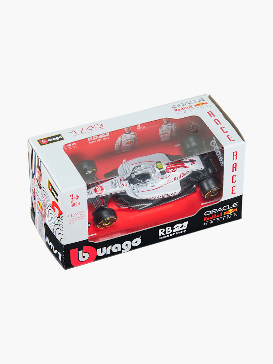 1:43 Oracle Red Bull Racing RB21 Tsunoda Japan GP 2025 (M-RBR25369): Oracle Red Bull Racing