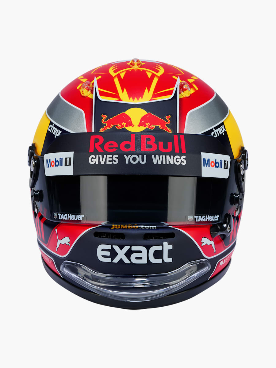 1:2 Max Verstappen Saison 2017 Minihelm (M-RBR25372): Oracle Red Bull Racing