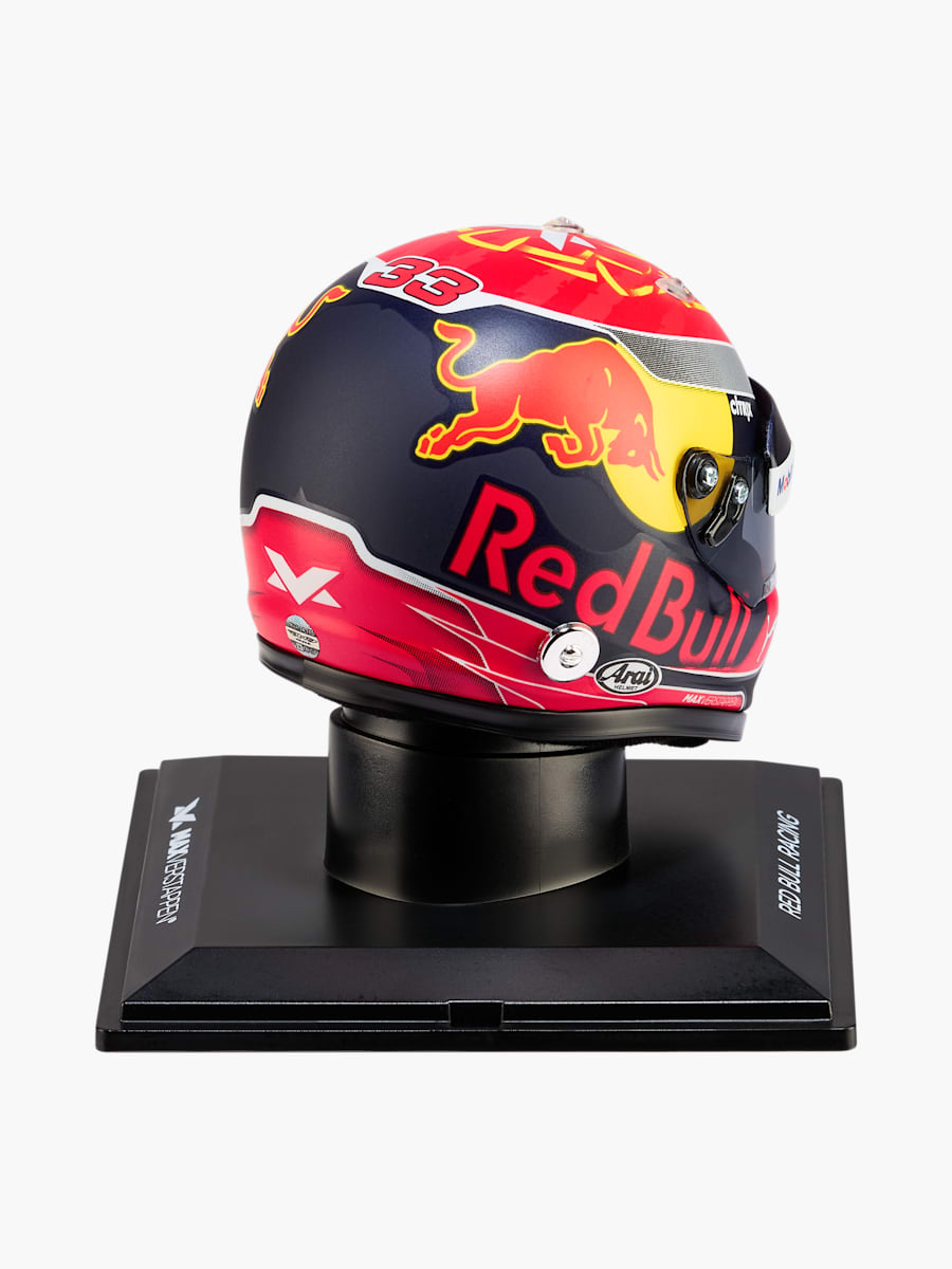 1:4 Max Verstappen Saison 2017 Minihelm (M-RBR25373): Oracle Red Bull Racing