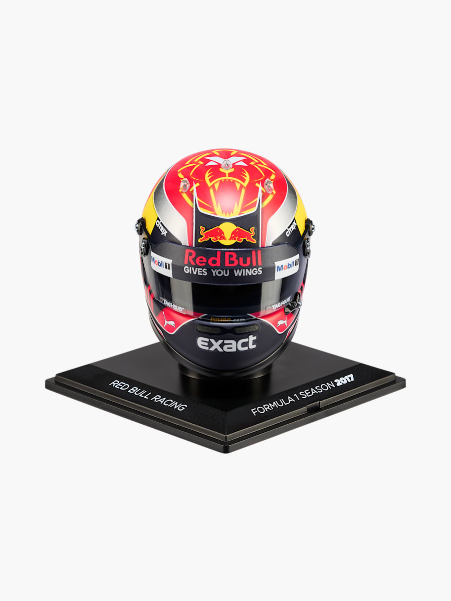 1:4 Max Verstappen Saison 2017 Minihelm (M-RBR25373): Oracle Red Bull Racing