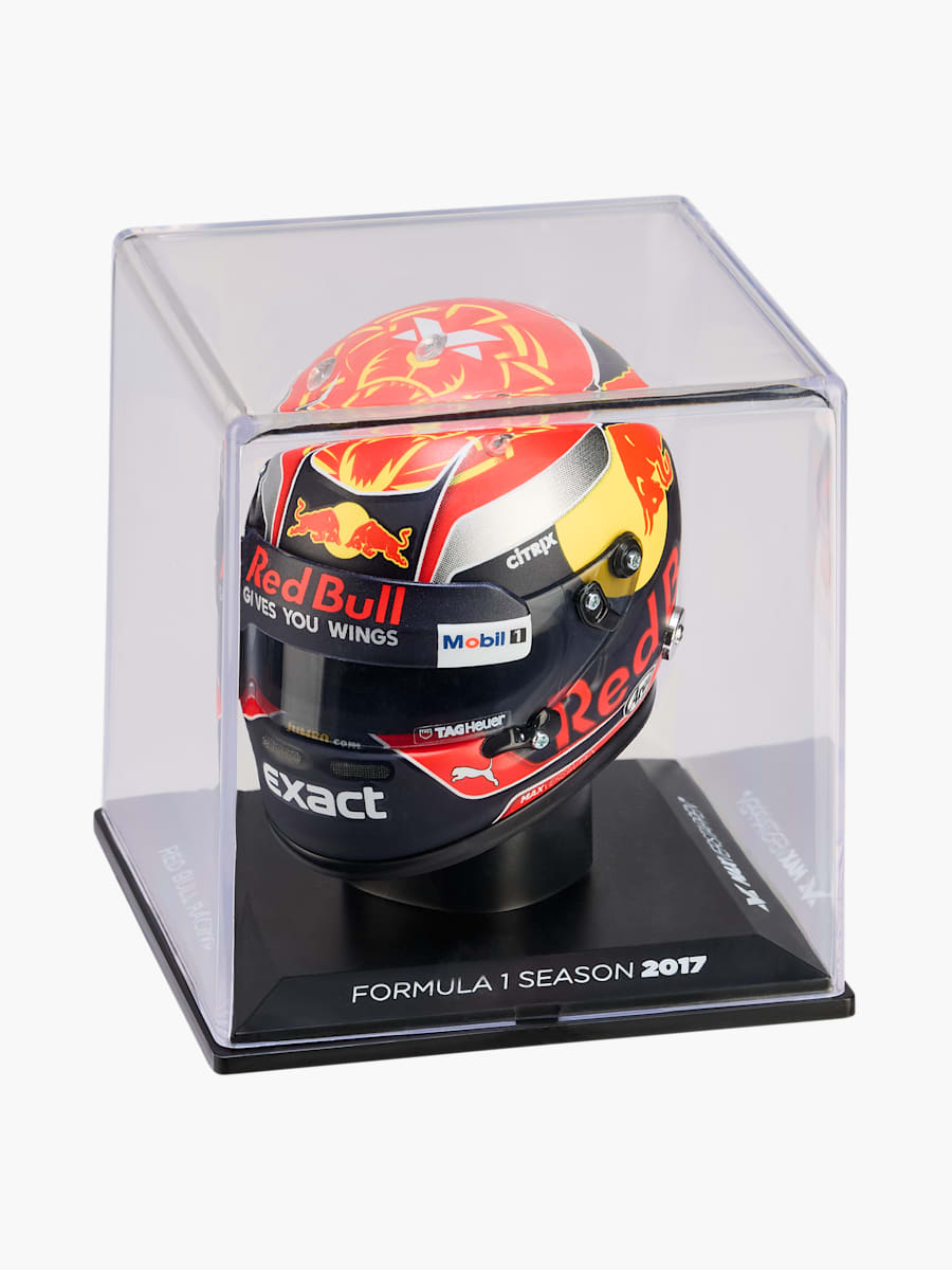 1:4 Max Verstappen 2017 Season Mini Helmet (M-RBR25373): Oracle Red Bull Racing