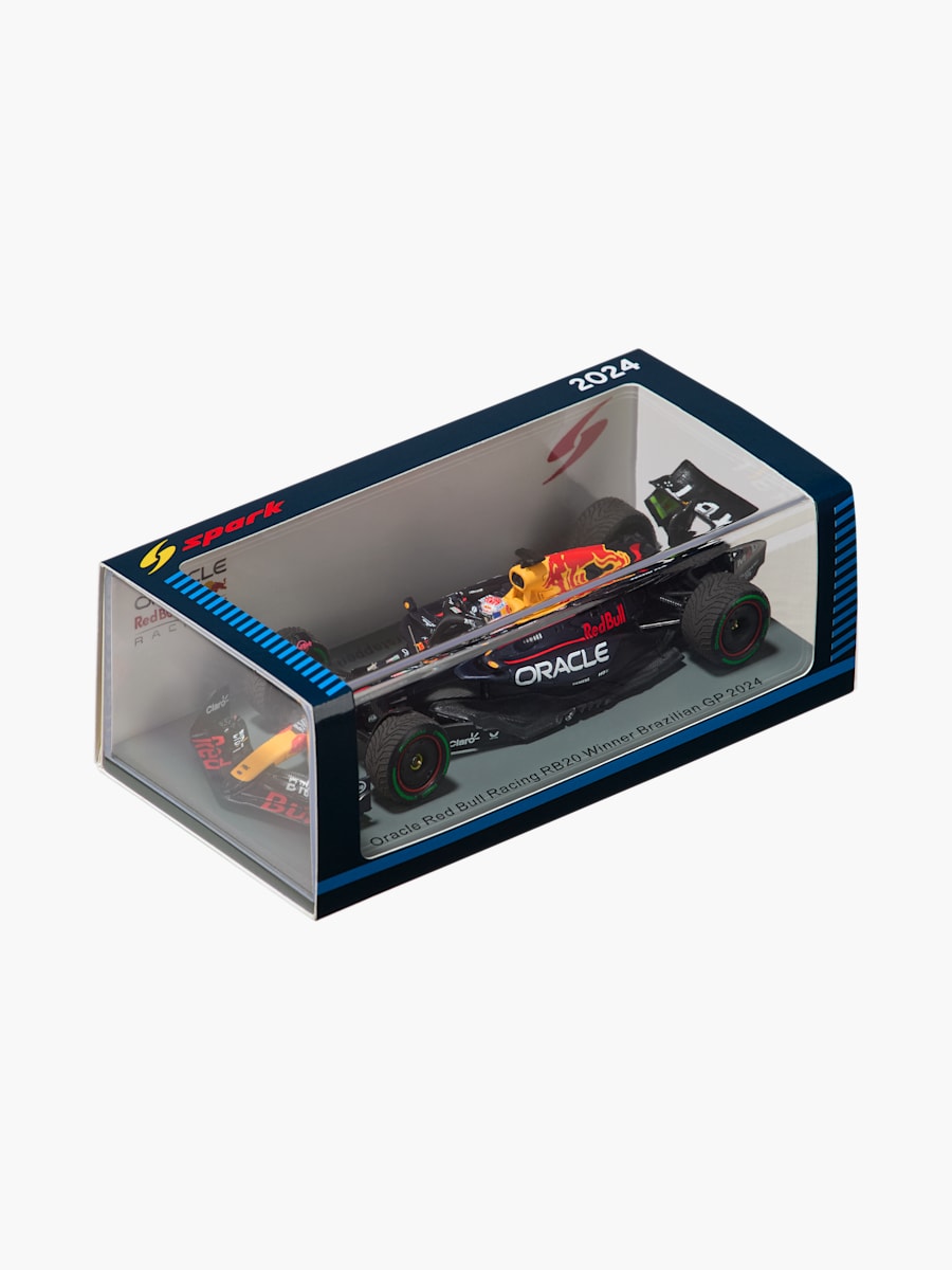 1:43 Oracle Red Bull Racing RB20 Verstappen Brazil GP 2024 (M-RBR25392): Oracle Red Bull Racing