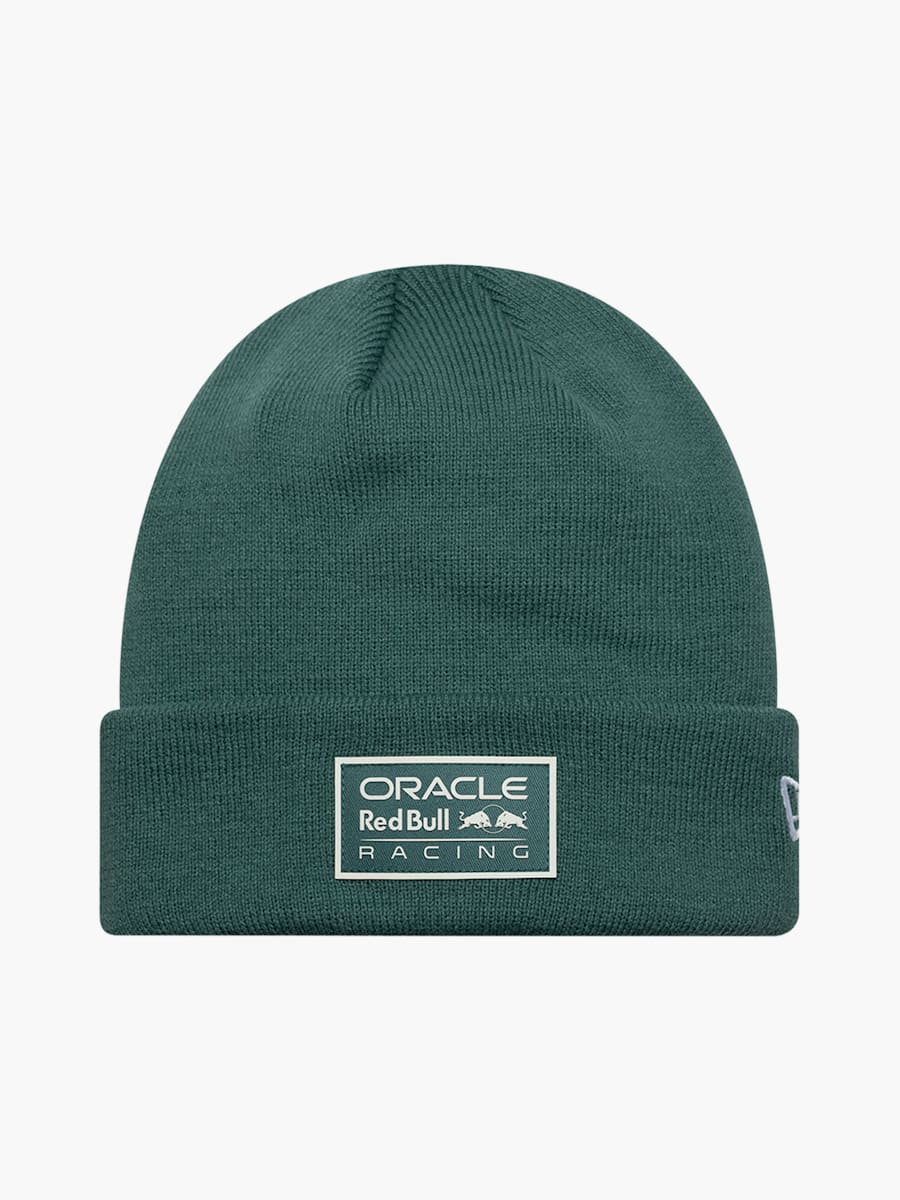 New Era Dark Green Beanie (M-RBR26001): Oracle Red Bull Racing