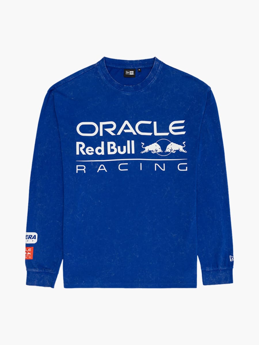 New Era Logo Long-Sleeve T-Shirt (M-RBR26019): Oracle Red Bull Racing