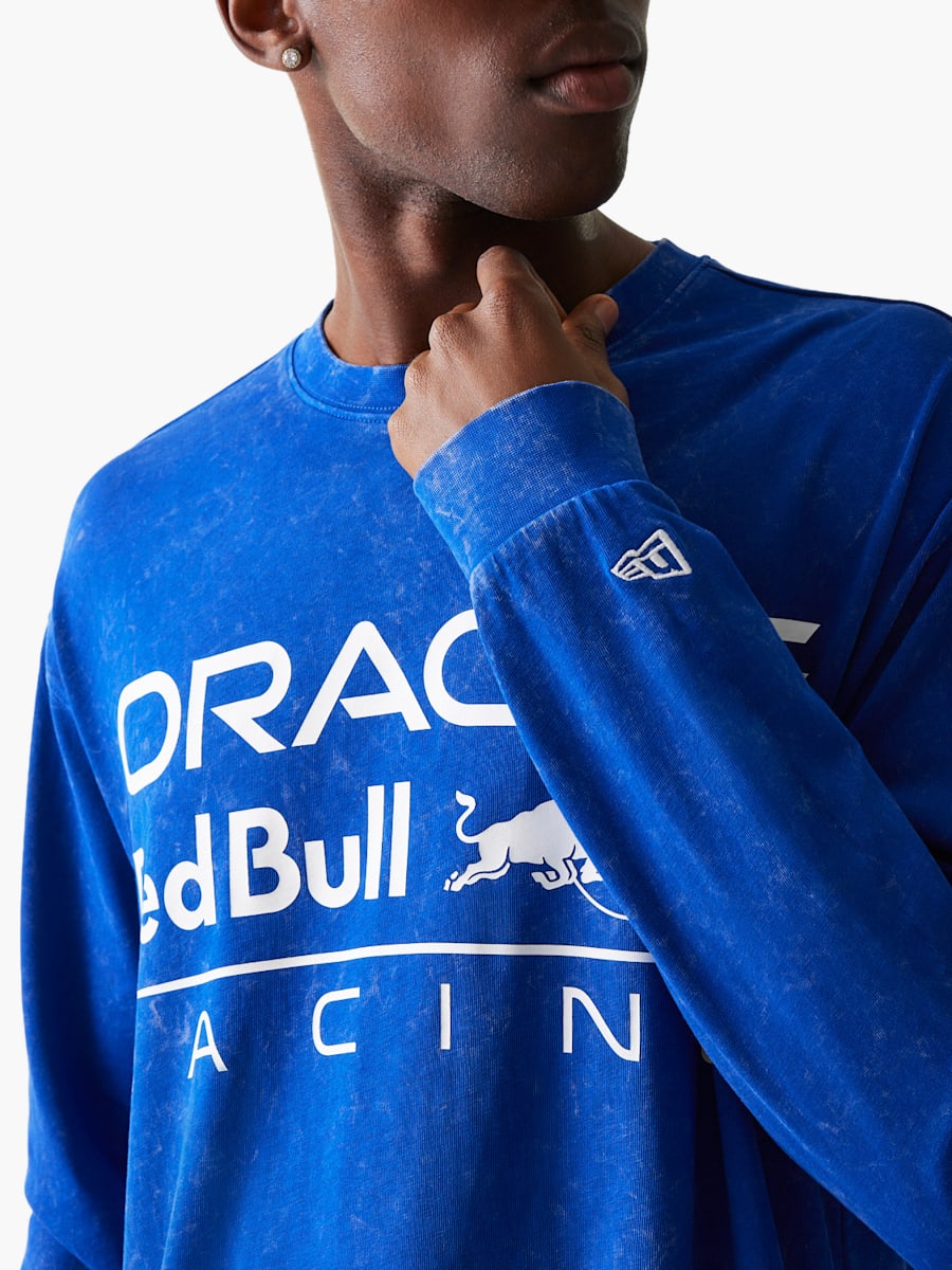 New Era Logo Long-Sleeve T-Shirt (M-RBR26019): Oracle Red Bull Racing