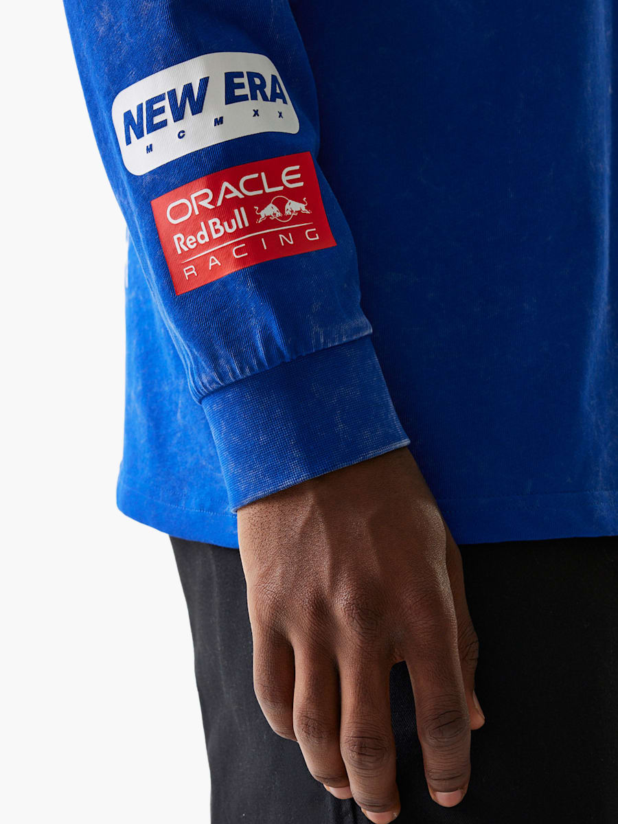 New Era Logo Long-Sleeve T-Shirt (M-RBR26019): Oracle Red Bull Racing