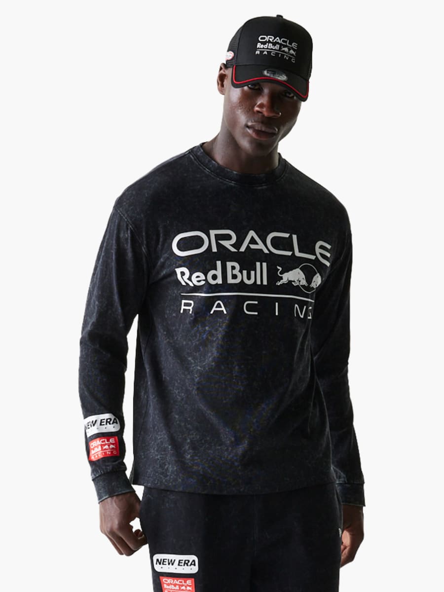 New Era Logo Long-Sleeve T-Shirt (M-RBR26019): Oracle Red Bull Racing