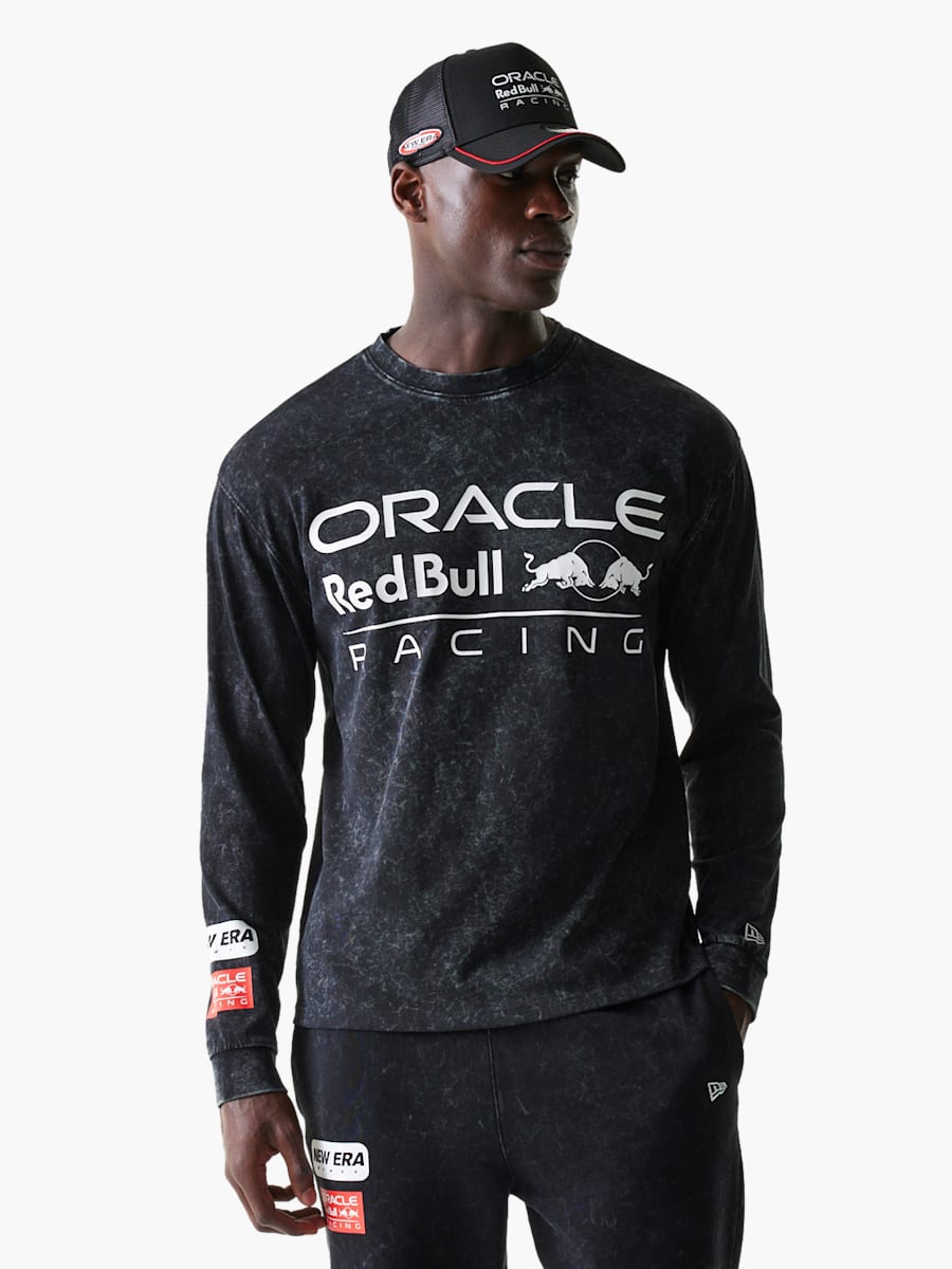 New Era Logo Long-Sleeve T-Shirt (M-RBR26019): Oracle Red Bull Racing
