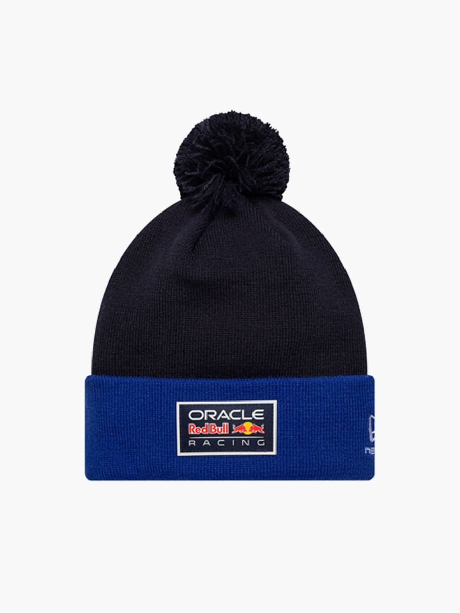 New Era Essential Bobble Hat (M-RBR26071): Oracle Red Bull Racing