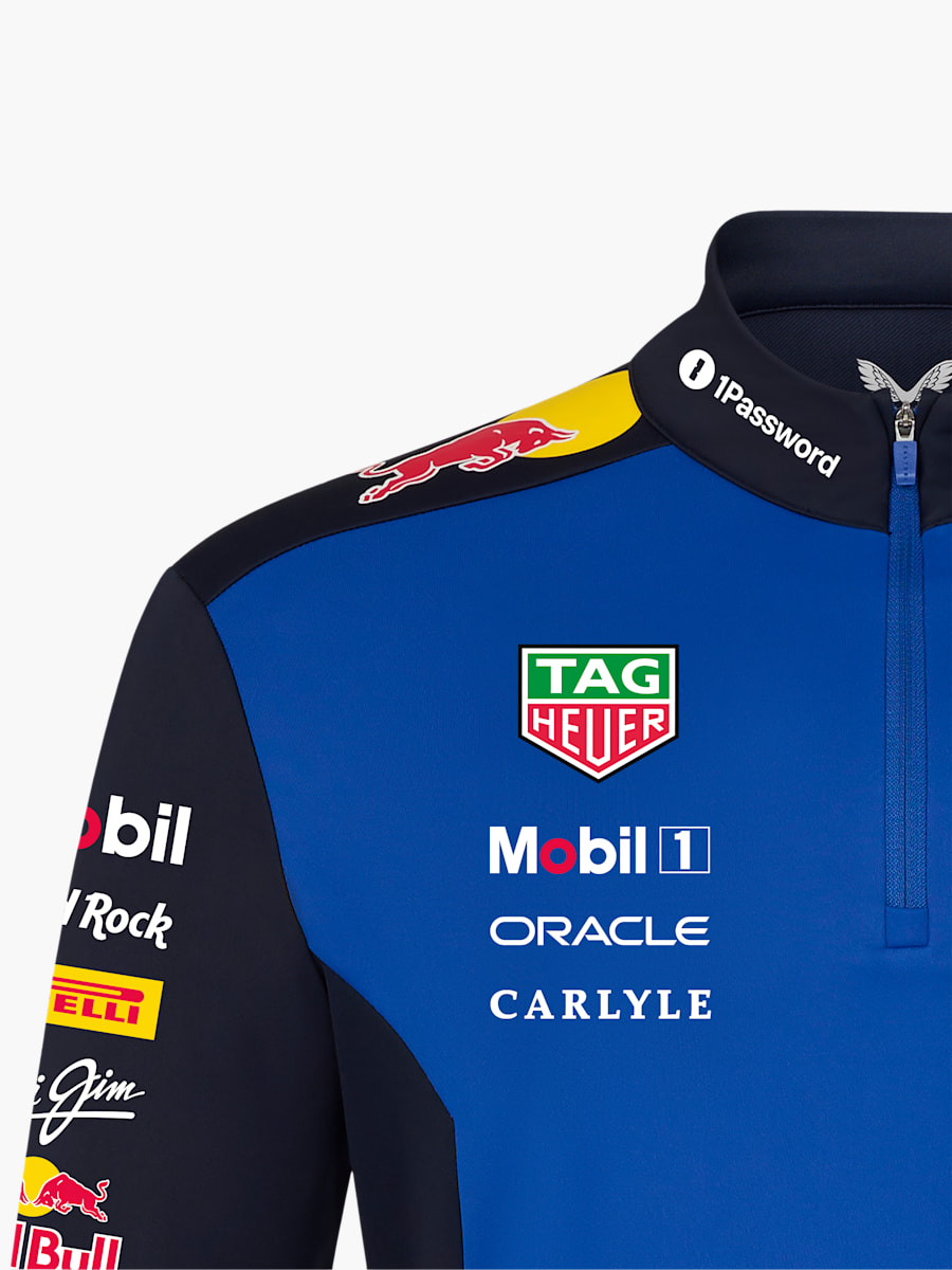 Replica Half-Zip Sweatshirt (M-RBR26094): Oracle Red Bull Racing