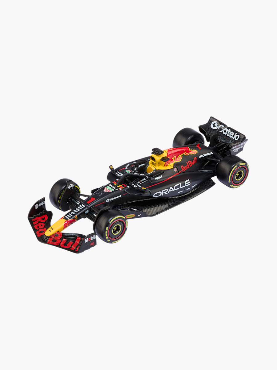 1:43 Oracle Red Bull Racing RB21 Verstappen with Pit Garage (M-RBR26152): Oracle Red Bull Racing