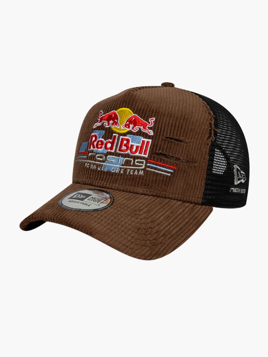New Era Distressed Cord Trucker Cap (M-RBR26161): Oracle Red Bull Racing