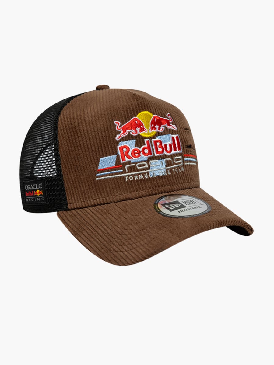 New Era Distressed Cord Trucker Cap (M-RBR26161): Oracle Red Bull Racing