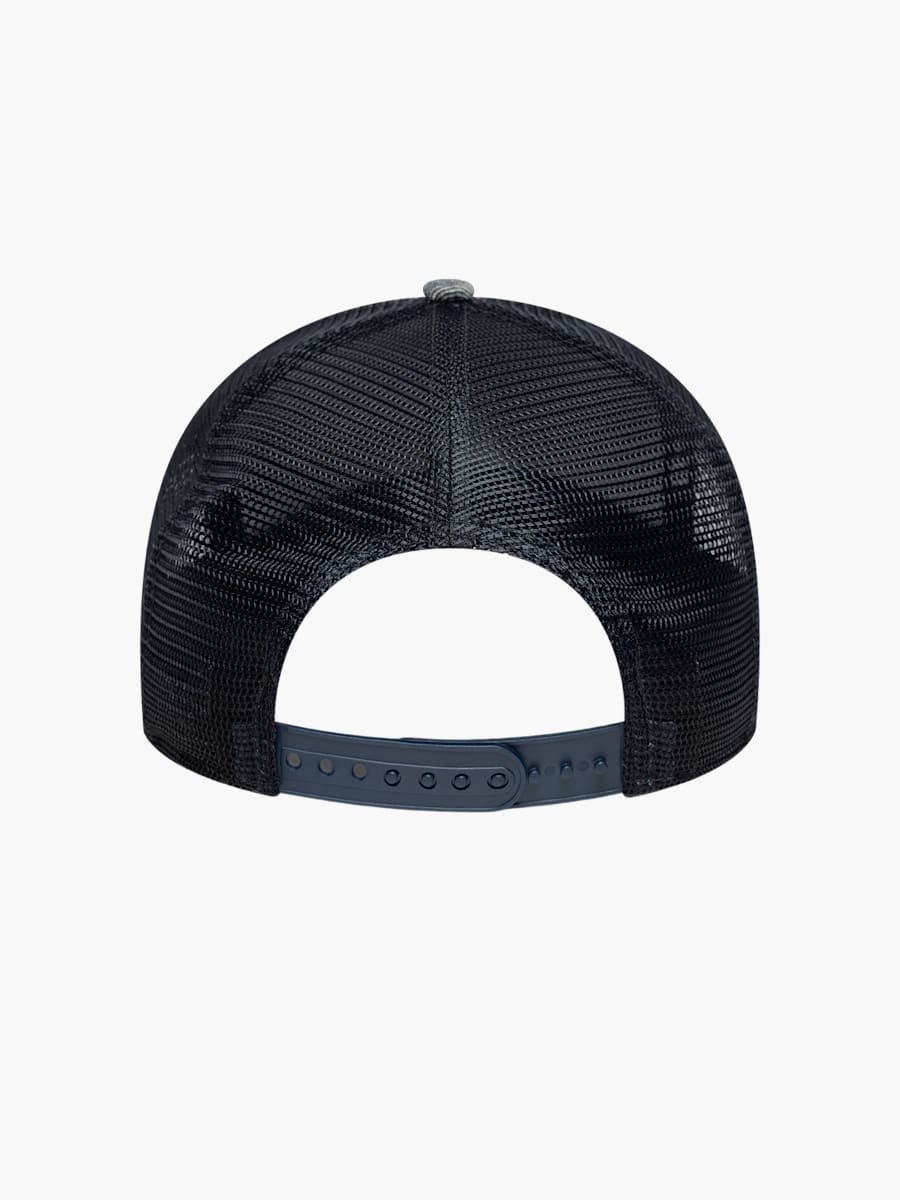 New Era Denim Checker E-Frame Trucker Cap (M-RBR26162): Oracle Red Bull Racing