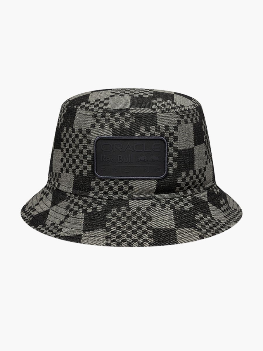 New Era Denim Checker Bucket Hat (M-RBR26163): Oracle Red Bull Racing