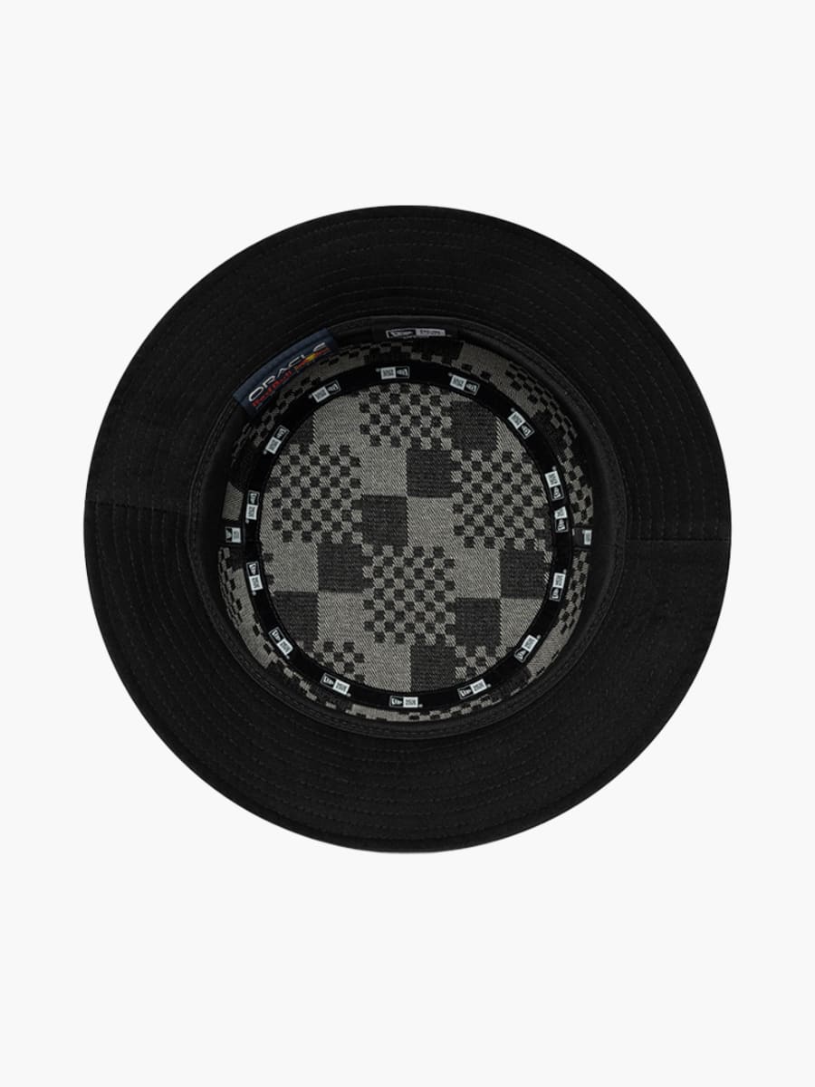 New Era Denim Checker Bucket Hat (M-RBR26163): Oracle Red Bull Racing