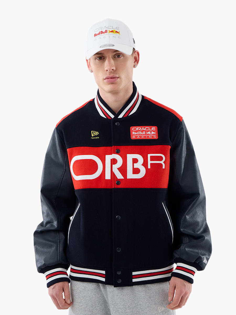 New Era ORBR Varsity Jacket (M-RBR26167): Oracle Red Bull Racing