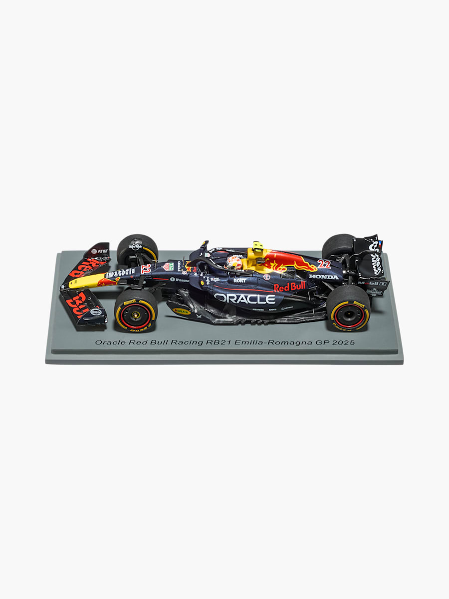 1:43 Oracle Red Bull Racing RB21 Tsunoda Emilia Romagna GP 2025 (M-RBR26171): Oracle Red Bull Racing