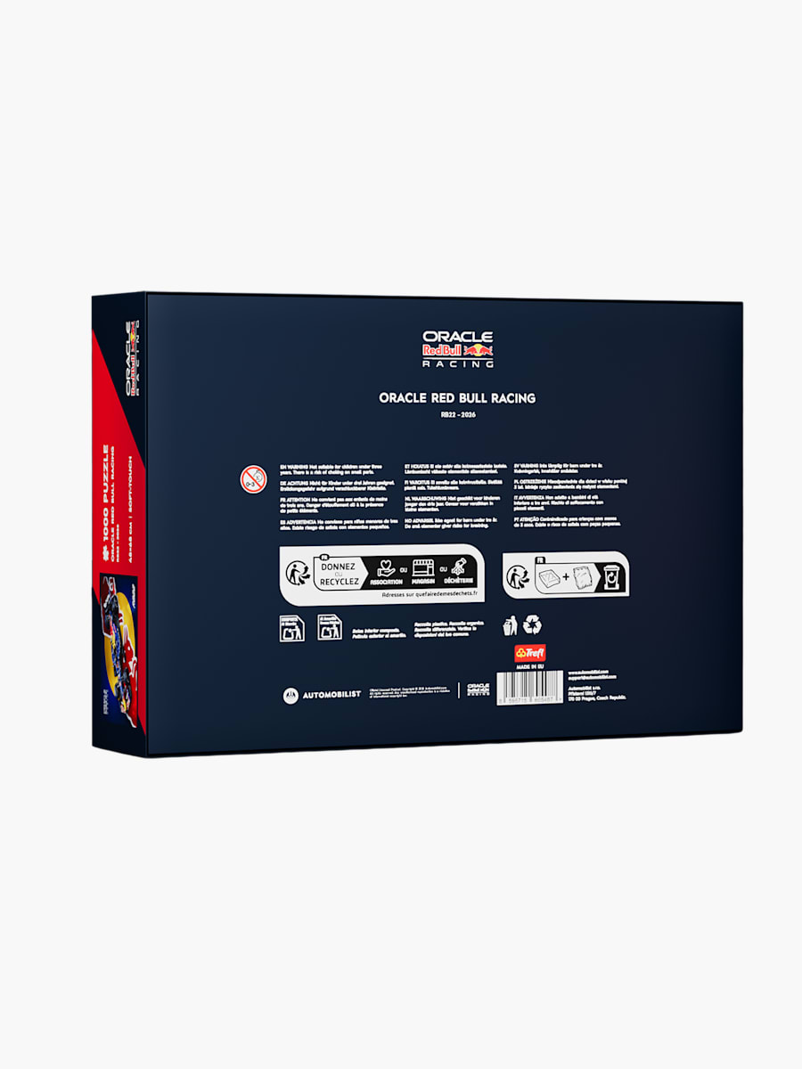 Oracle Red Bull Racing Verstappen RB22 2026 Puzzle (M-RBR26213): Oracle Red Bull Racing