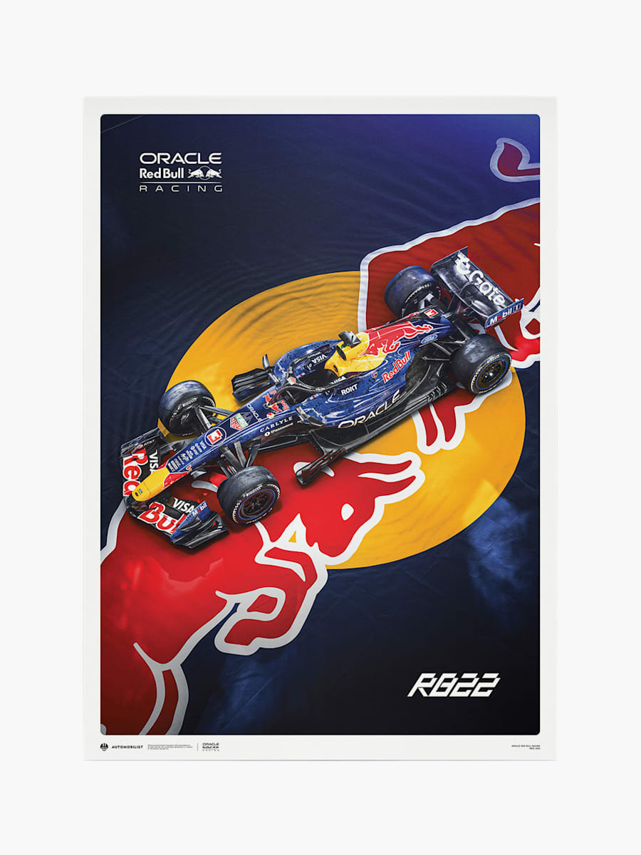 Max Verstappen RB22 2026 Large Design Print (M-RBR26214): Oracle Red Bull Racing
