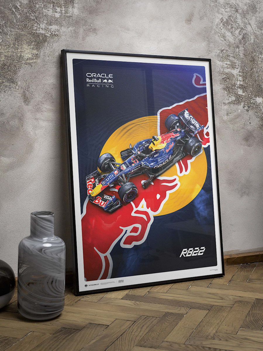 Max Verstappen RB22 2026 Large Design Print (M-RBR26214): Oracle Red Bull Racing