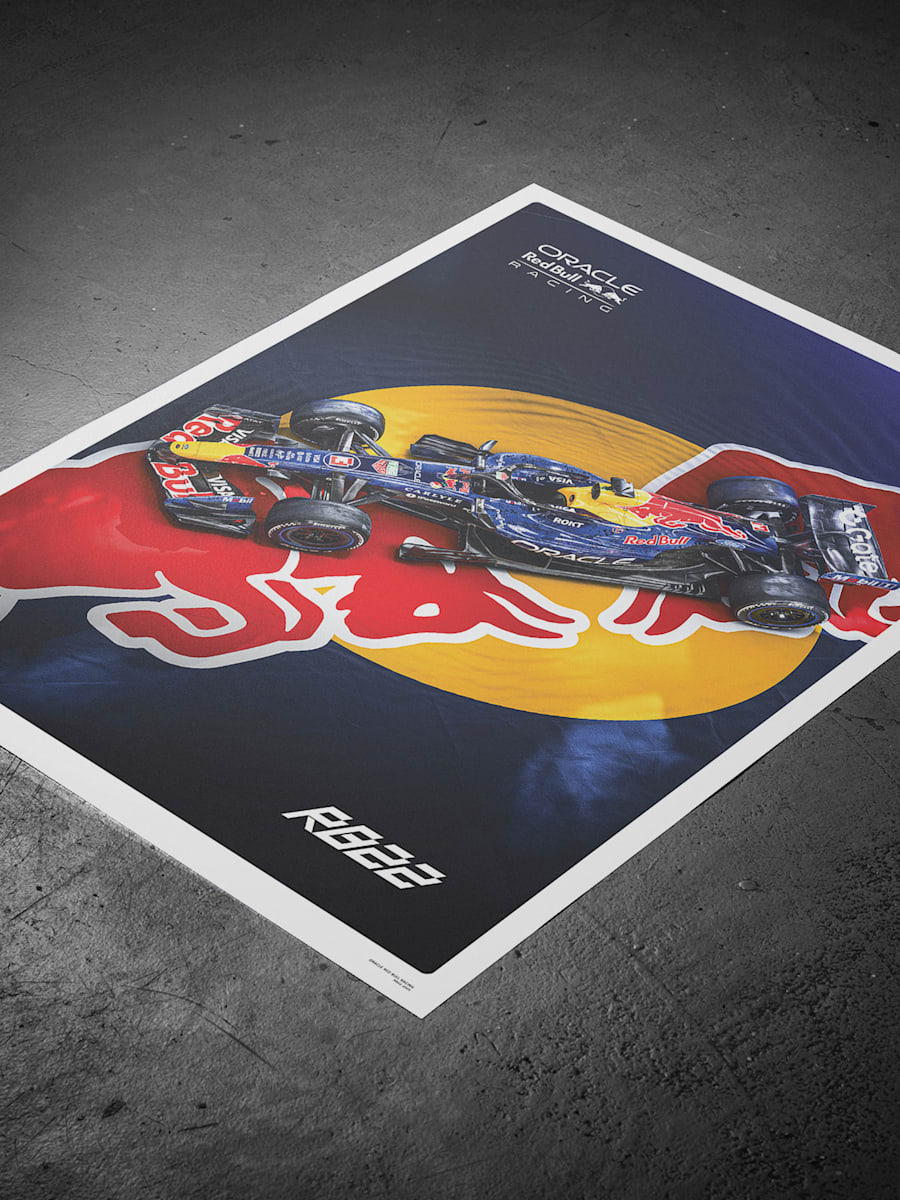 Max Verstappen RB22 2026 Large Design Print (M-RBR26214): Oracle Red Bull Racing