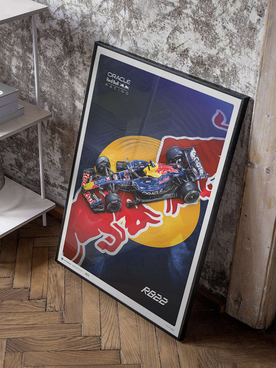 Max Verstappen RB22 2026 Large Design Print (M-RBR26214): Oracle Red Bull Racing
