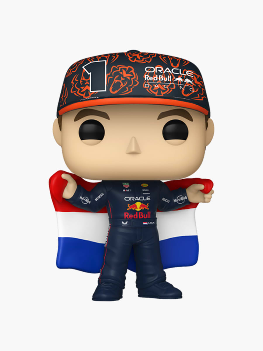 Funko POP! Max Verstappen with Dutch Flag (M-RBR26224): Oracle Red Bull Racing