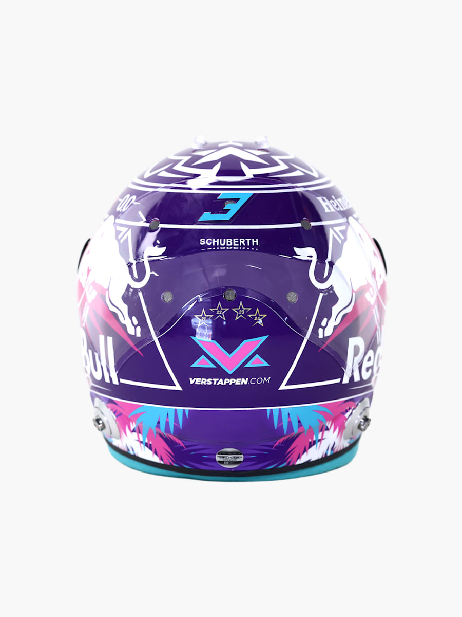 1:2 Max Verstappen Miami GP 2026 Minihelm (M-RBR26234): Oracle Red Bull Racing