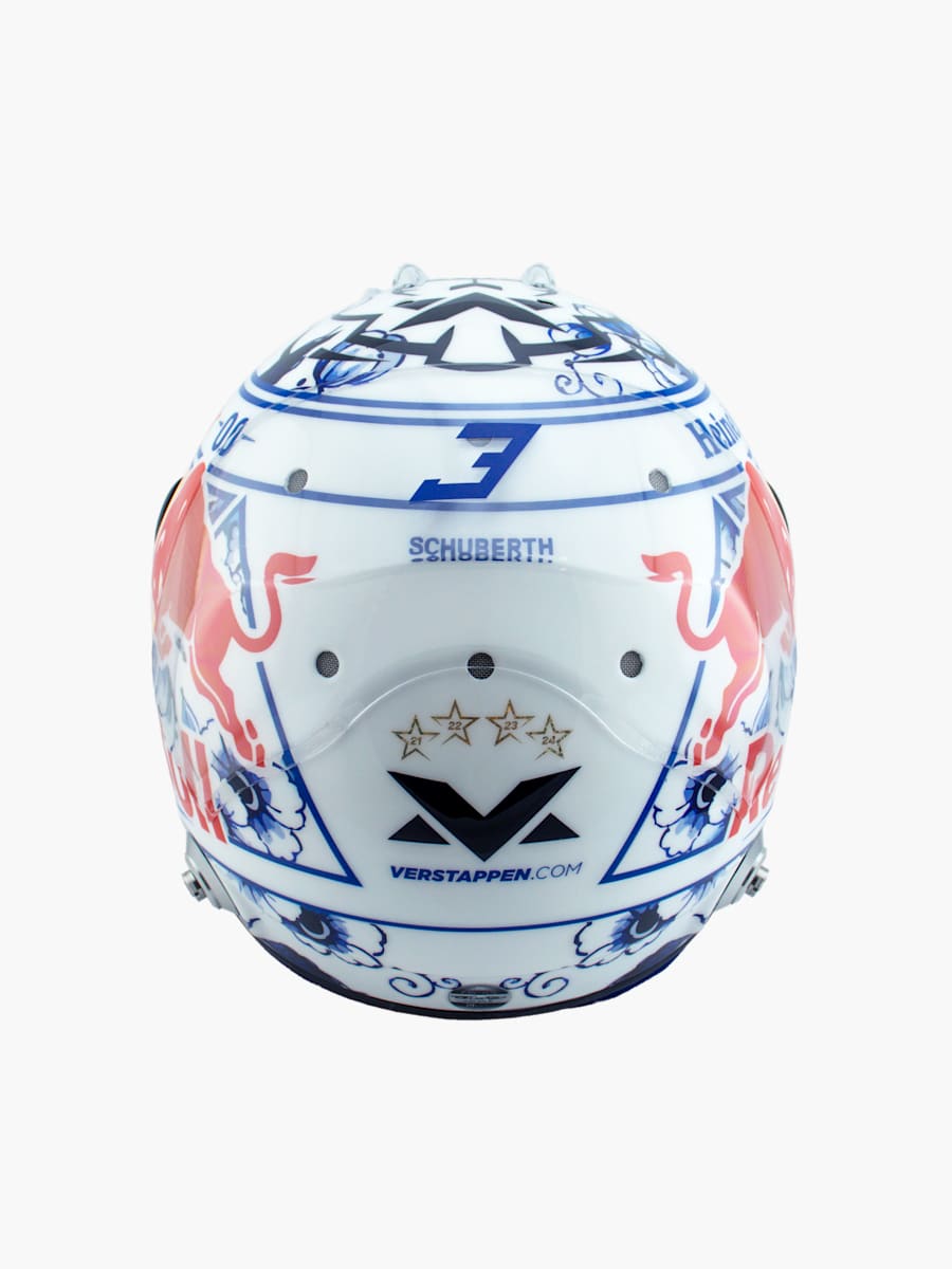 1:4 Max Verstappen Dutch GP 2026 Mini Helmet (M-RBR26239): Oracle Red Bull Racing