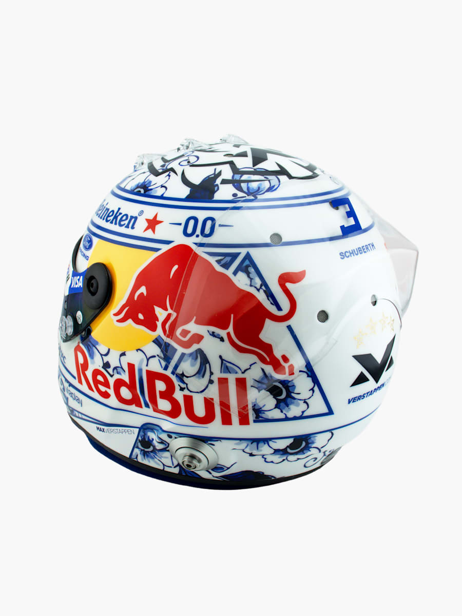 1:4 Max Verstappen Dutch GP 2026 Minihelm (M-RBR26239): Oracle Red Bull Racing
