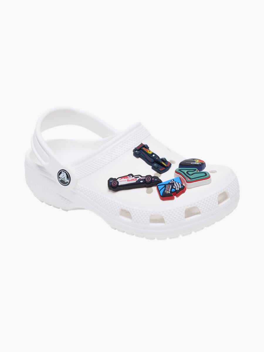 Oracle Red Bull Racing x Crocs Jibbitz 5-Pack (M-RBR26249): Oracle Red Bull Racing