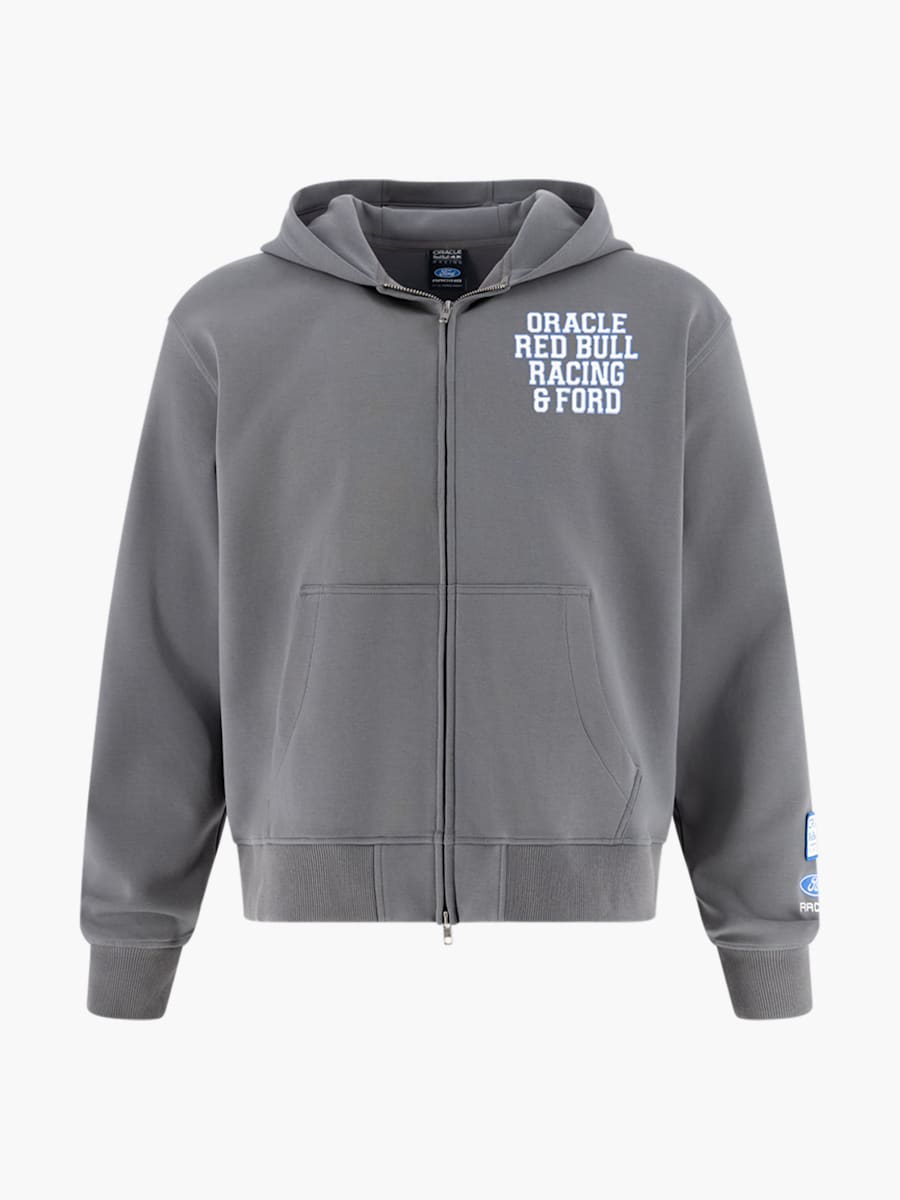 Oracle Red Bull Racing x Ford Zip-Up Hoodie (M-RBR26250): Oracle Red Bull Racing