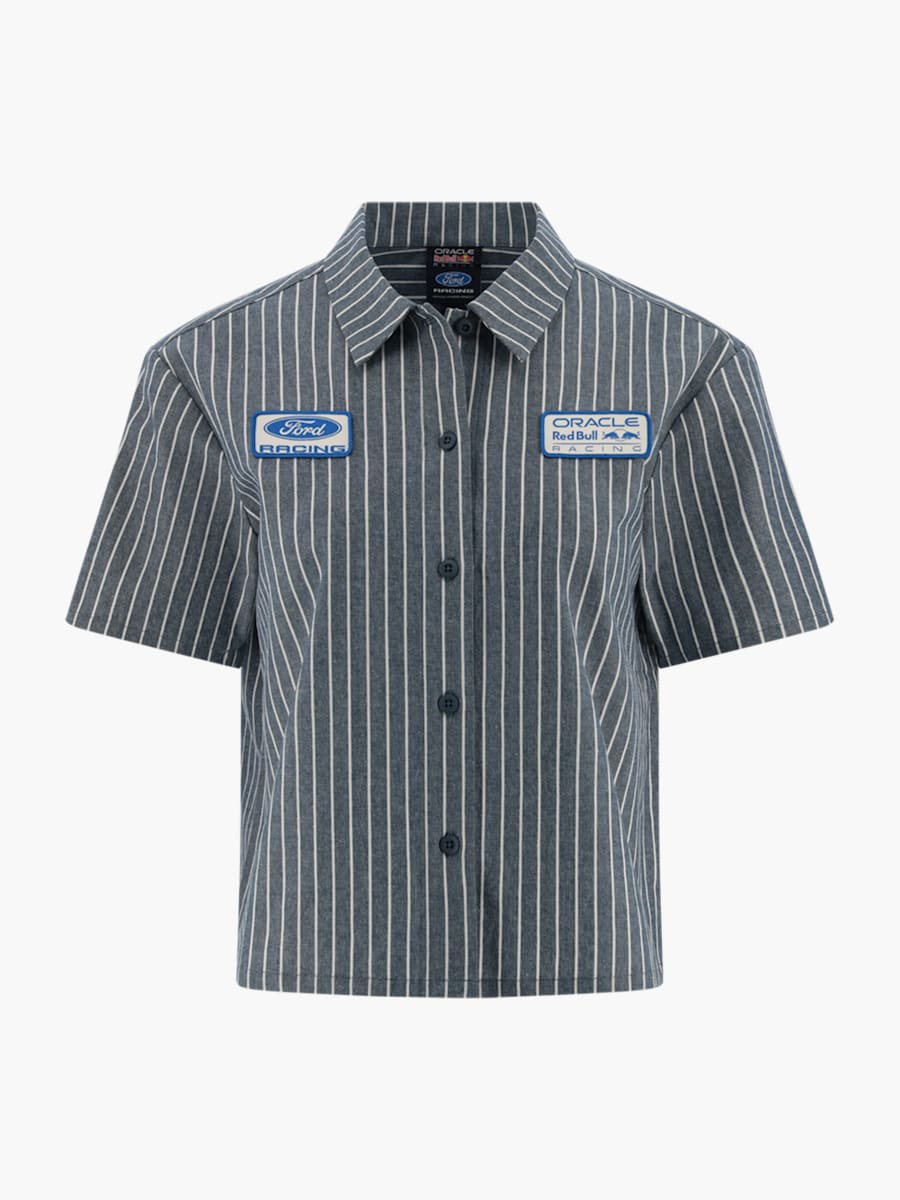 Oracle Red Bull Racing x Ford Women’s Short-Sleeved Shirt (M-RBR26252): Oracle Red Bull Racing
