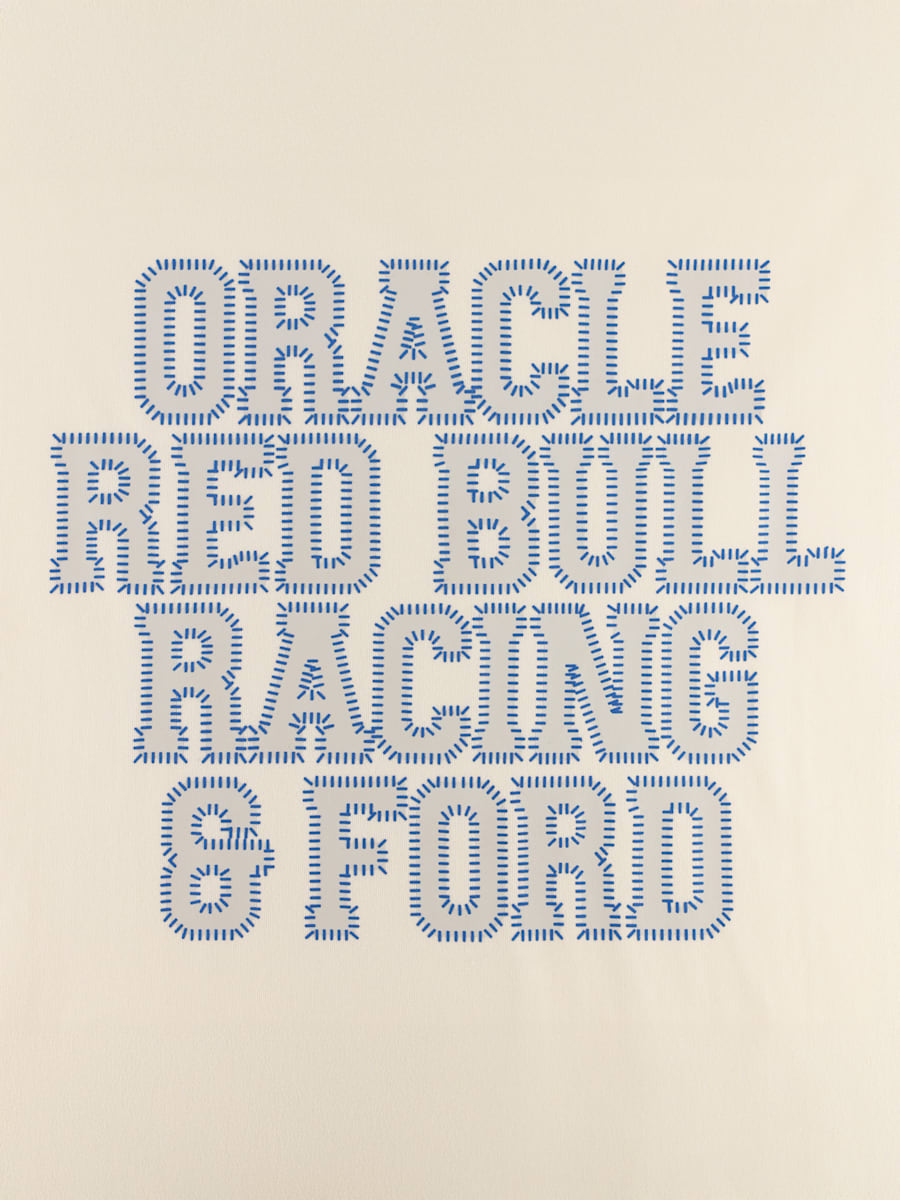 Oracle Red Bull Racing x Ford Drop-Shoulder T-Shirt (M-RBR26255): Oracle Red Bull Racing