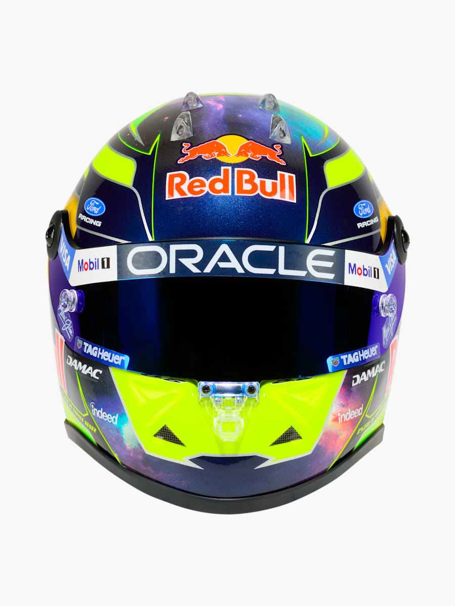 1:2 Isack Hadjar 2026 Season Mini Helmet (M-RBR26293): Oracle Red Bull Racing