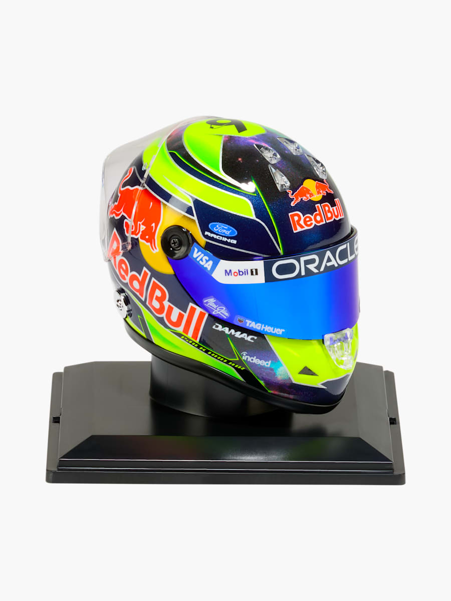 1:4 Isack Hadjar 2026 Season Mini Helmet (M-RBR26294): Oracle Red Bull Racing