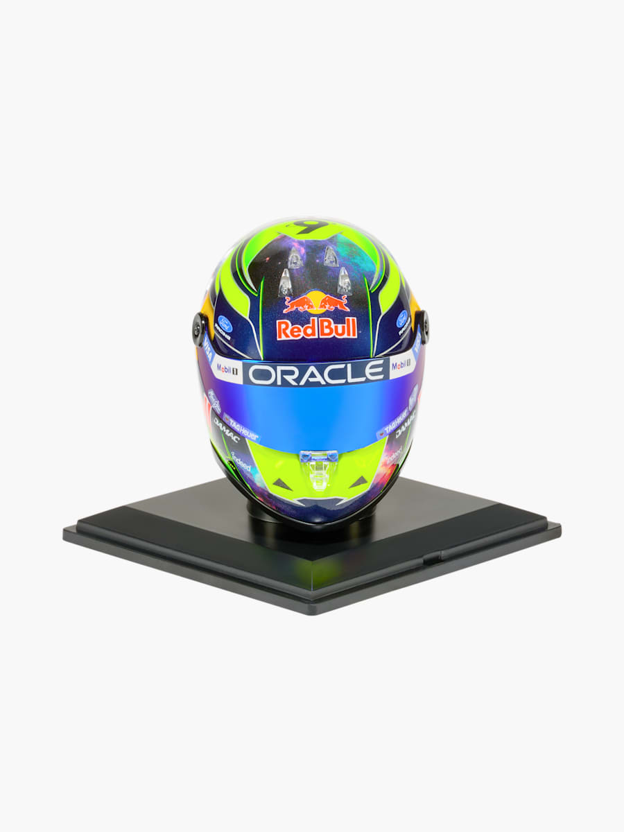 1:4 Isack Hadjar 2026 Season Mini Helmet (M-RBR26294): Oracle Red Bull Racing